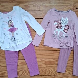Kids Ballerina and Unicorn Set